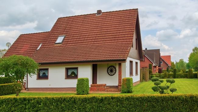 Типичный Einfamilienhaus в Германии